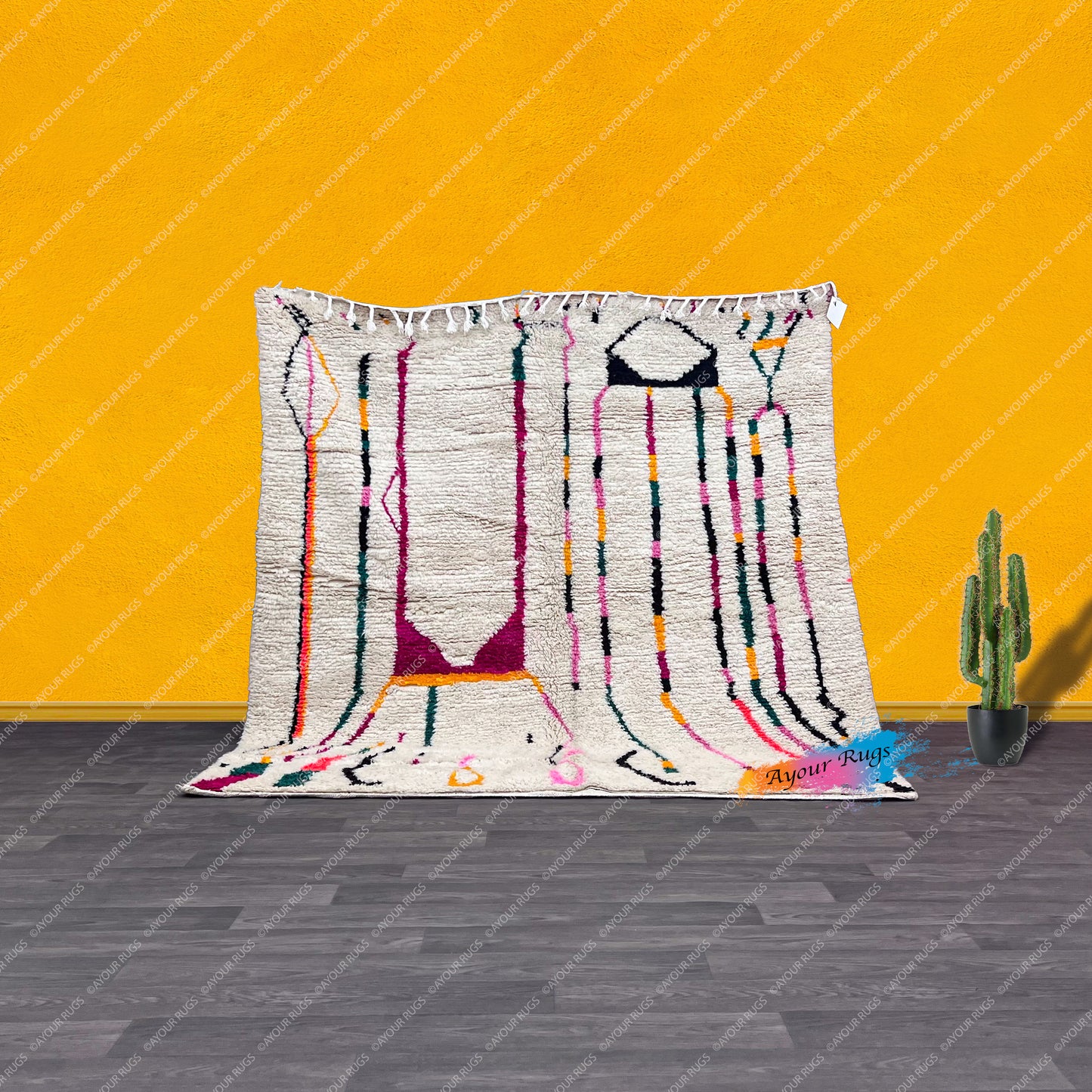 Layla – Shag Moroccan Rug