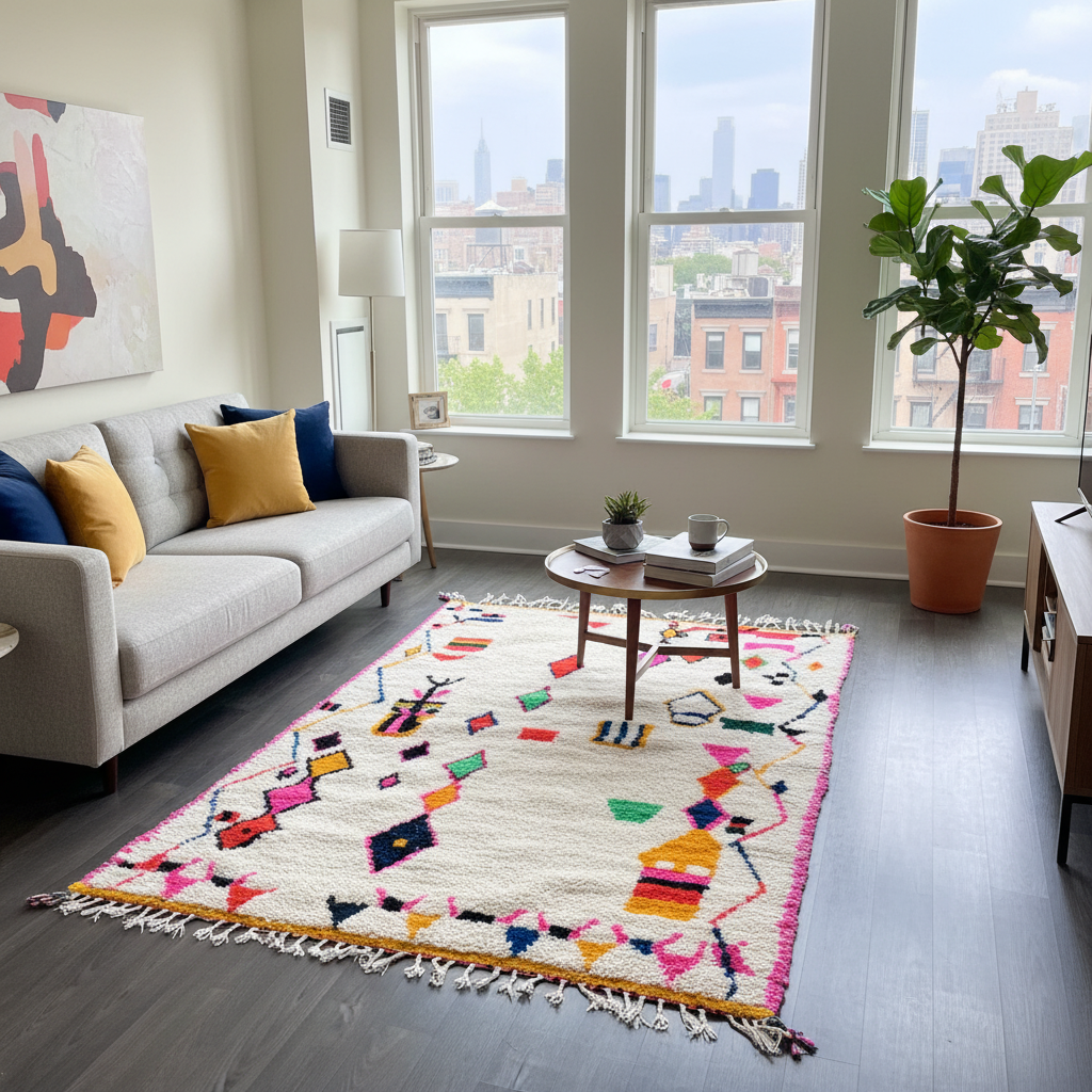 Almas – Azilal Moroccan Rug