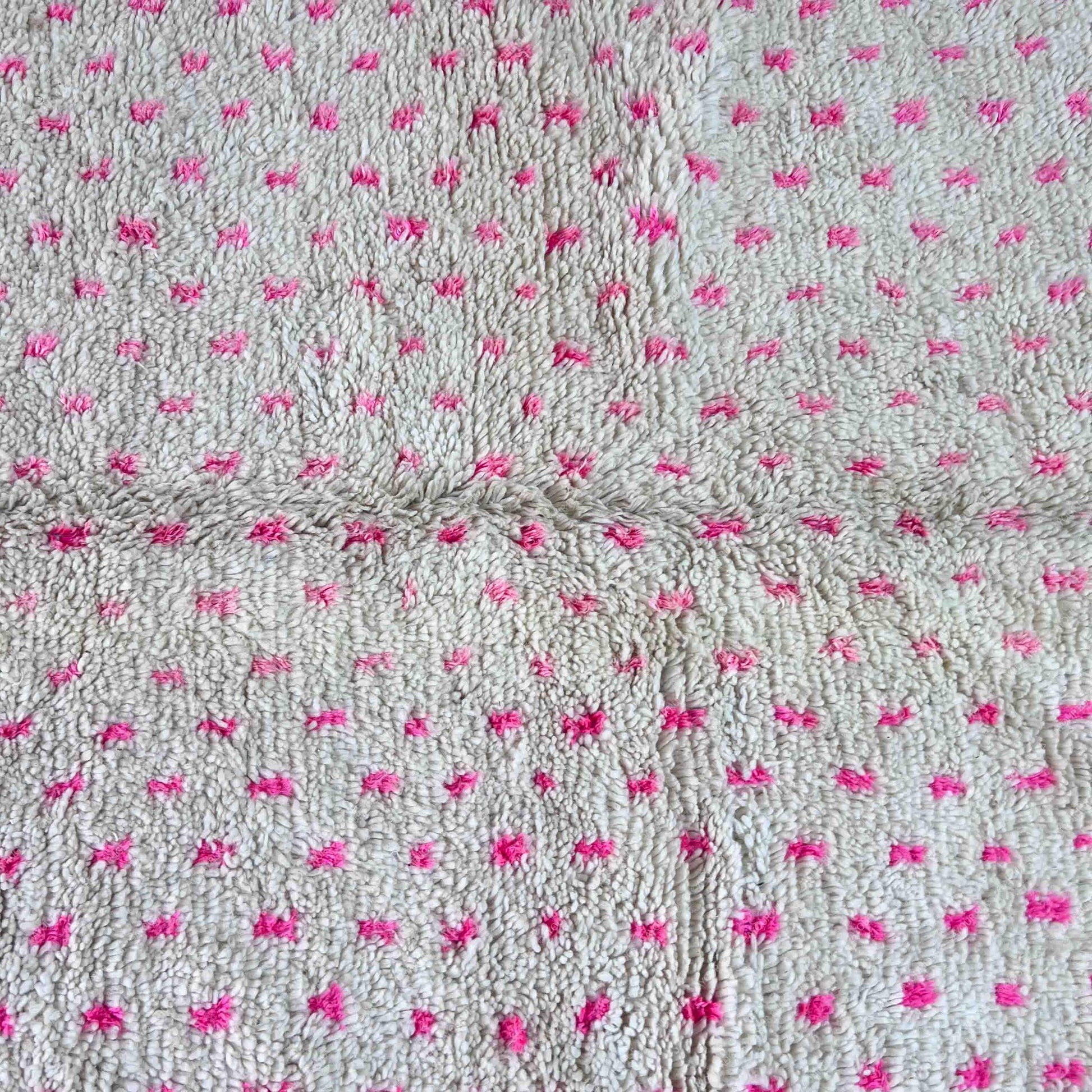 Azilal Teppich Puppenhaus | 6.6 x 10.2 ft / 200 x 312 cm | Azilal Rug | Authentic Moroccan Rug | Handwoven Rug | Teppich Blau | Beni Rug