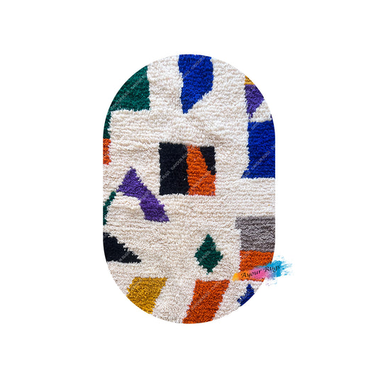 Layal - Shag Beni Ourain Rug